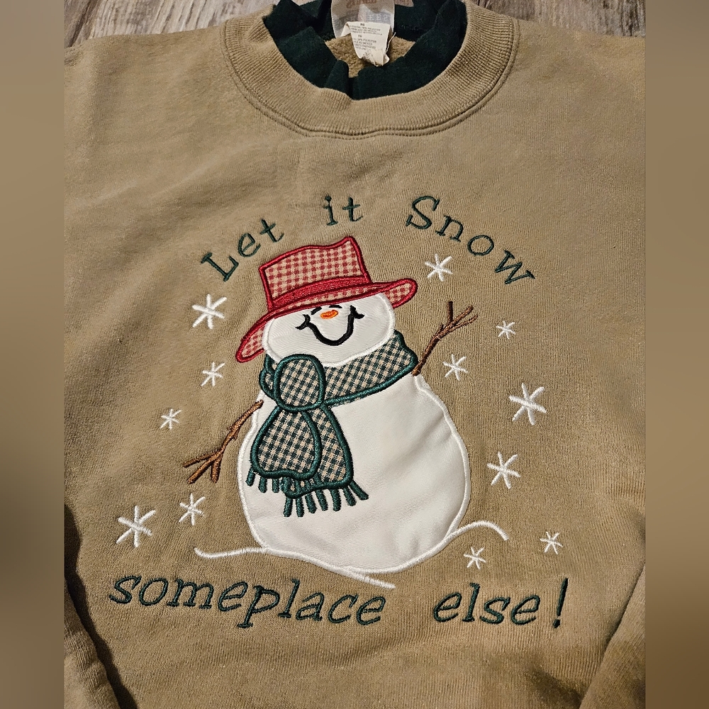 XL Snowman Sweatshirt